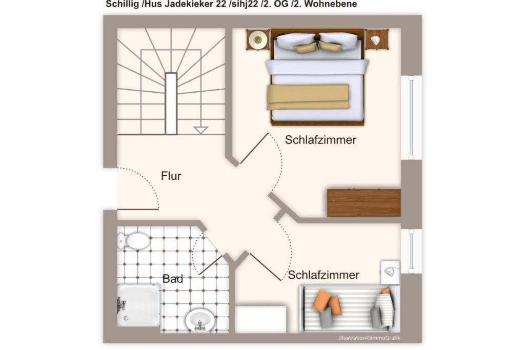 Ferienwohnung Hus Jadekieker Hus Jadekieker 22 Schillig Exterior foto